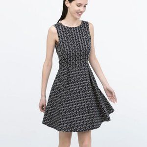 Zara fit and flare dress